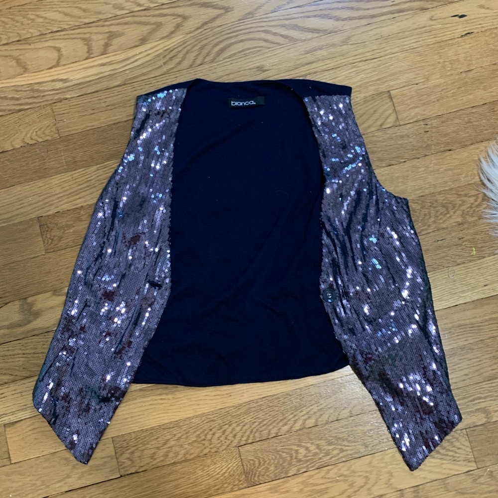 sequin cardigan